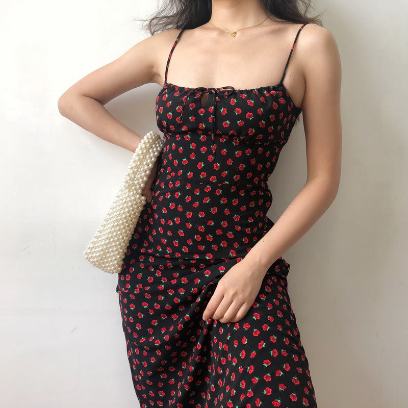 Ifomat Vintage Capsule Rose Midi Dress