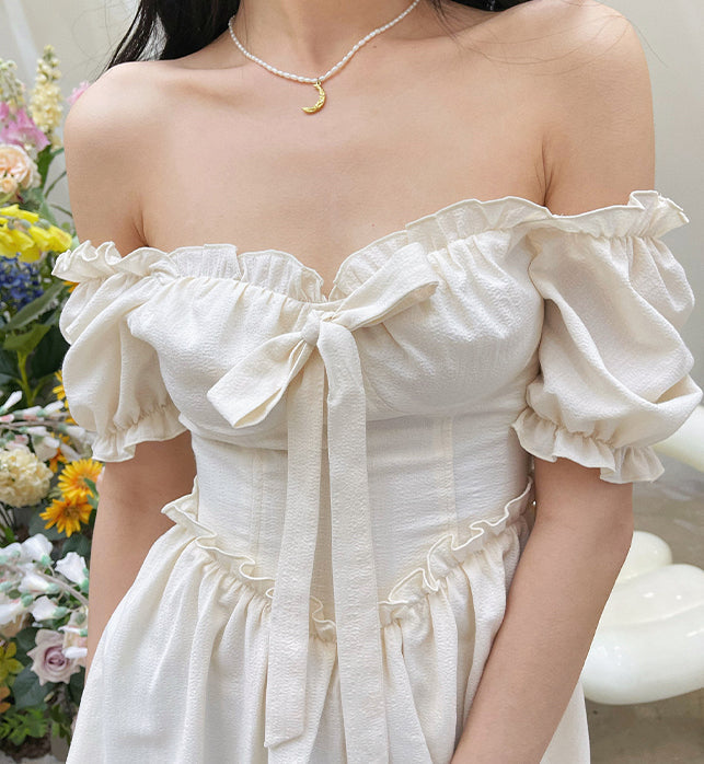 Ifomat Vintage Sweetheart Bustier Dress