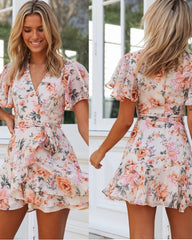 Watch the Sunset Back-hollow-out Romper