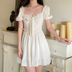 Ifomat Vintage Sweetheart Bustier Dress