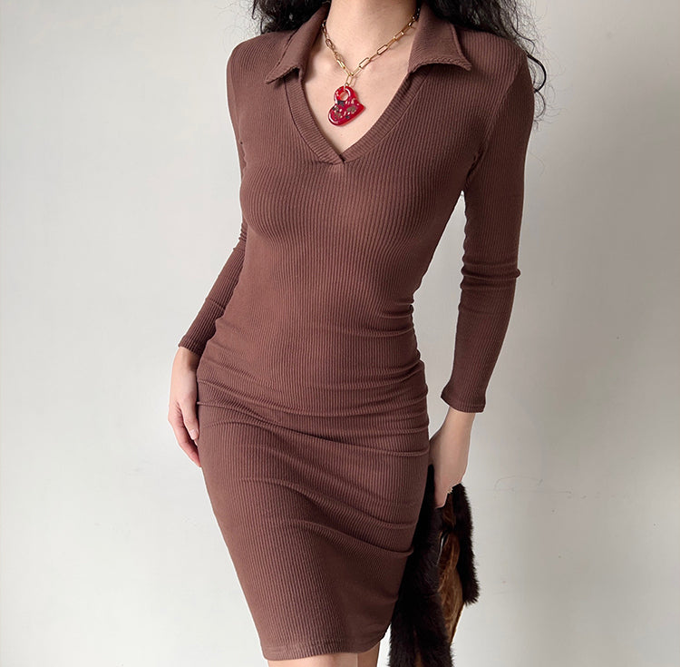 Ifomat New Look Knit Midi Dress