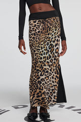 Oakley Leopard Split Skirt