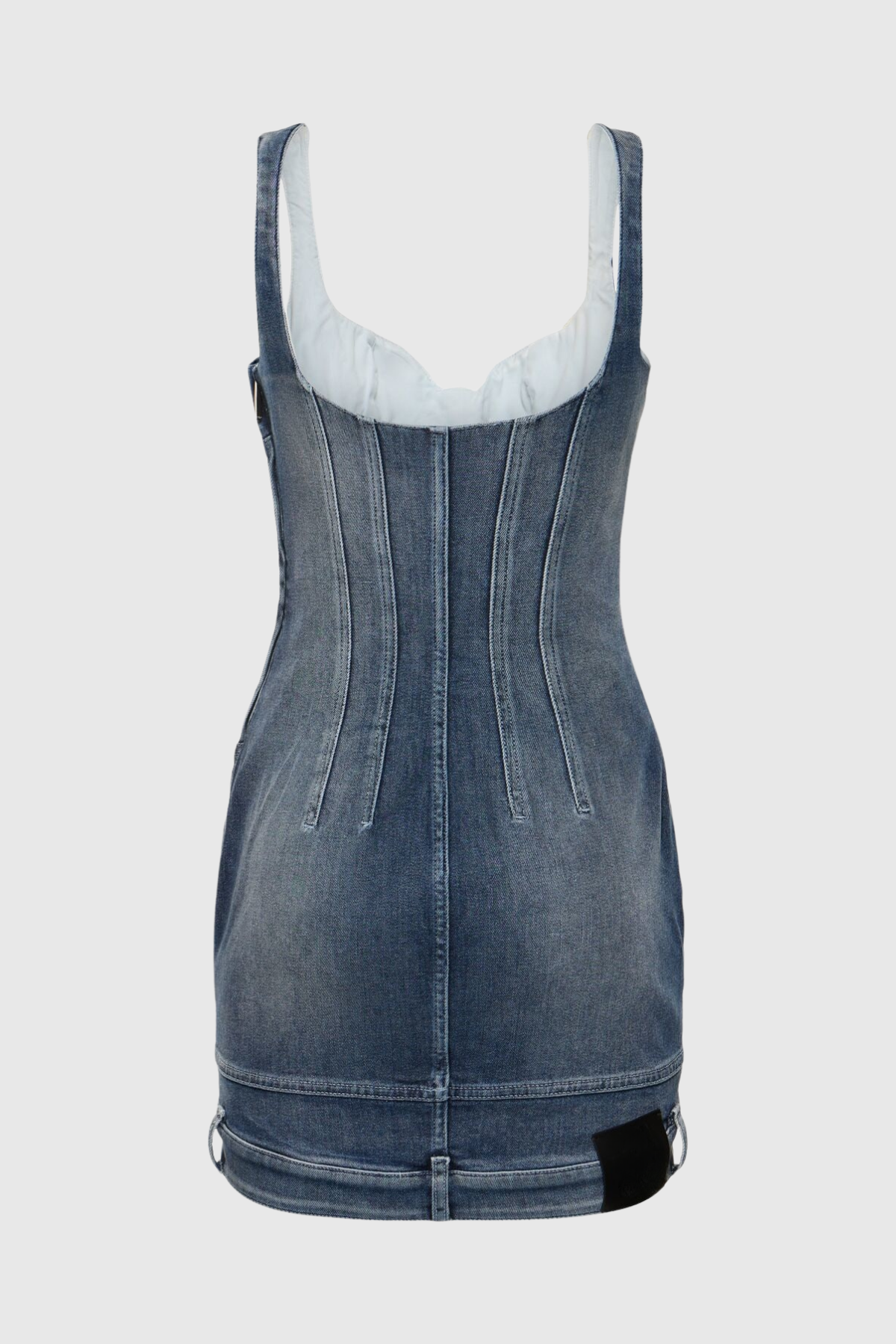 Reina Deconstruct Bustier Mini Dress