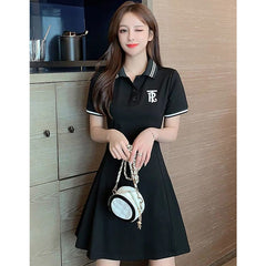 Mini Short Korean Casual Tunics Fashion Elegant Bodycon Vintage Prom Women's Dresses Wrap Sexy Party Summer Light Dress Loose