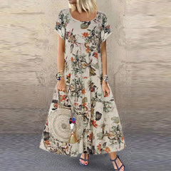 Bohemian Casual Maxi Dress Casual