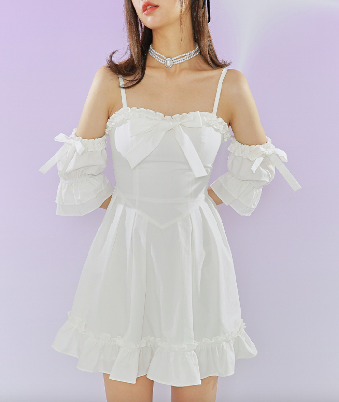 Ifomat Vintage Angelic Sweetheart Dress