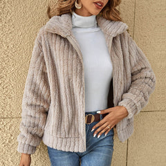 Nadia - Casual Plush Cardigan