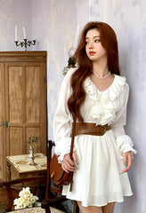 Ifomat Bohemian Feeling Ruffle Dress