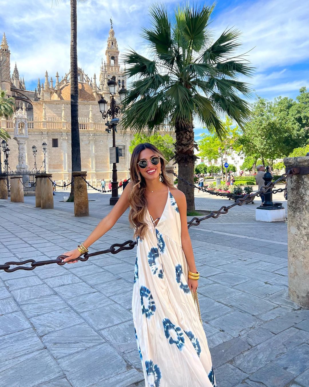 2024 New Fashion Dress Woman Style  Sexy Satin Backless V Neck Elegant Long Dress Multi