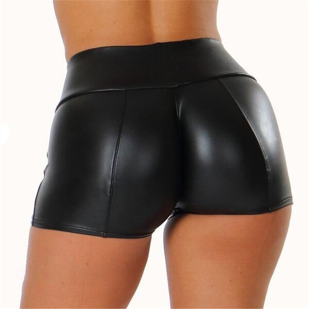 Leather Sexy Shorts