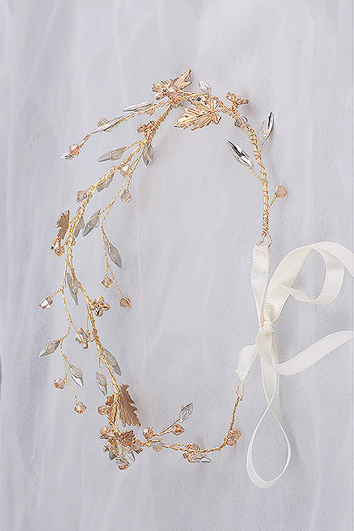 Crystal Leaves Hairband