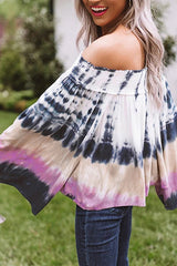 That Song Tie-Dye Off Shoulder Top