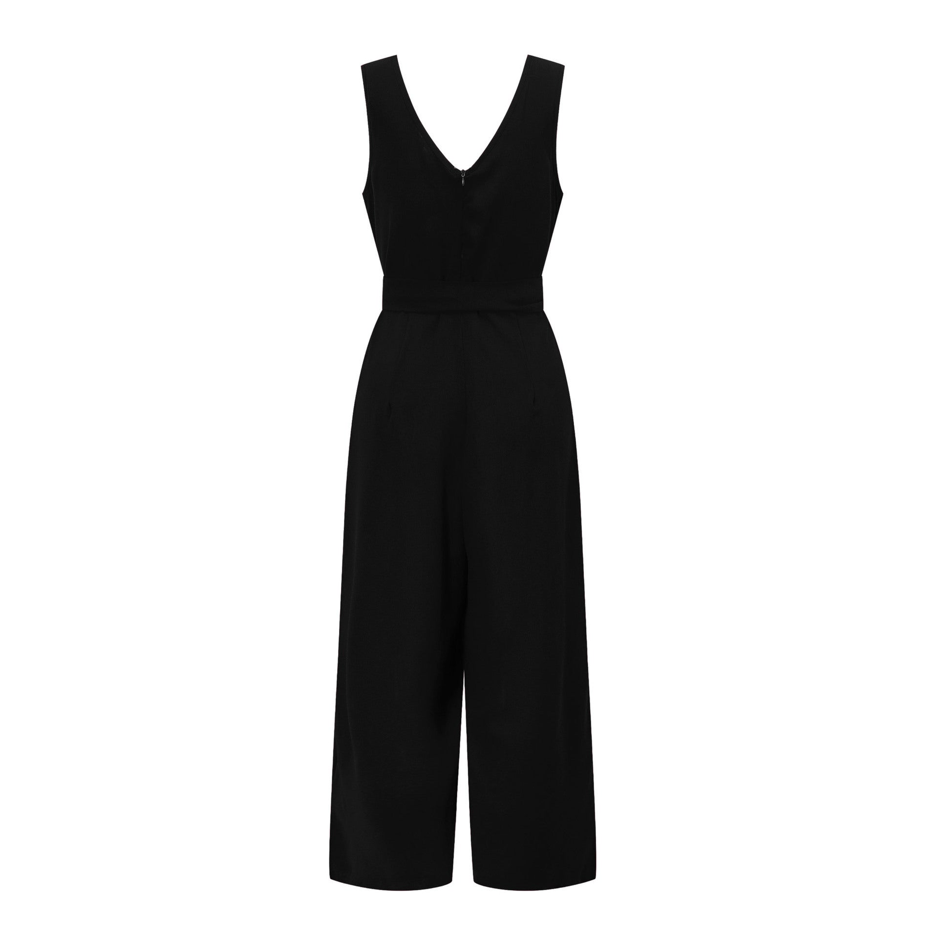 Halter Belt Jumpsuit