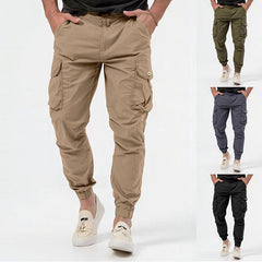 Casual Men's Cargo Trousers With Pockets