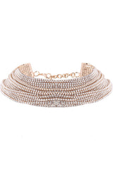 Layered Brilliant Choker