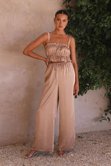 Set for Paradise Sleeveless Wide-Leg Two-Piece Set - 5 Colors