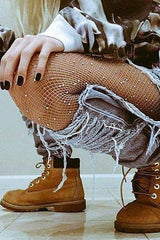 Sparkling Fishnet Stockings