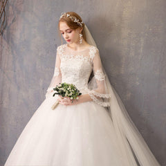 Bridal White Ball Gown