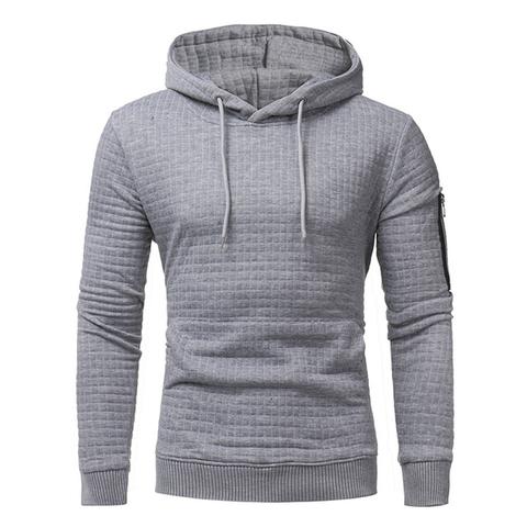 Hoodie with Arm Zipper