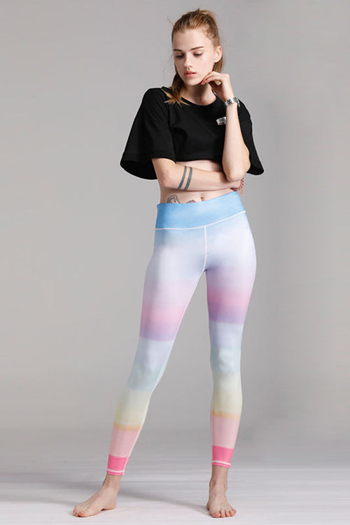 Yoga Rainbow Leggings