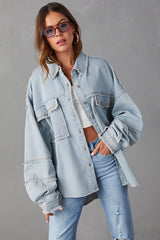 More Than Ready Denim Shacket - 2 Colors