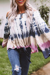 That Song Tie-Dye Off Shoulder Top