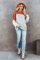 More Than Love Drop Shoulder Knit Sweater