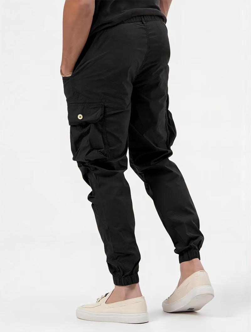 Casual Men's Cargo Trousers With Pockets