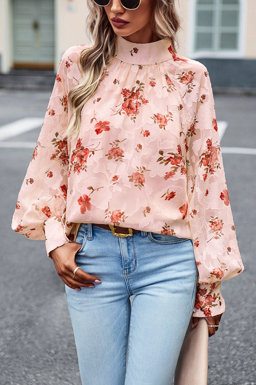 You're The Reason Floral Print Long Sleeve Top - 4 Colors