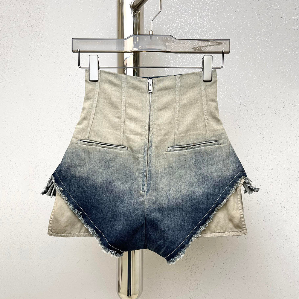 High Waist Shorts Jeans