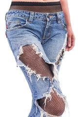 Sparkling Fishnet Stockings