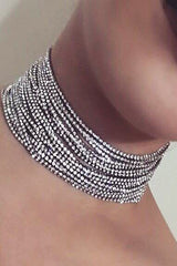 Layered Brilliant Choker