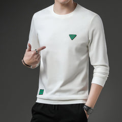 Korean Style Solid Color Sweatshirt