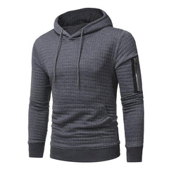 Hoodie with Arm Zipper