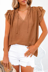 Your Sunshine Flutter Short Sleeve Top - 4 Colors