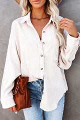 Remember Me Button-Up Pocket Top - 2 Colors