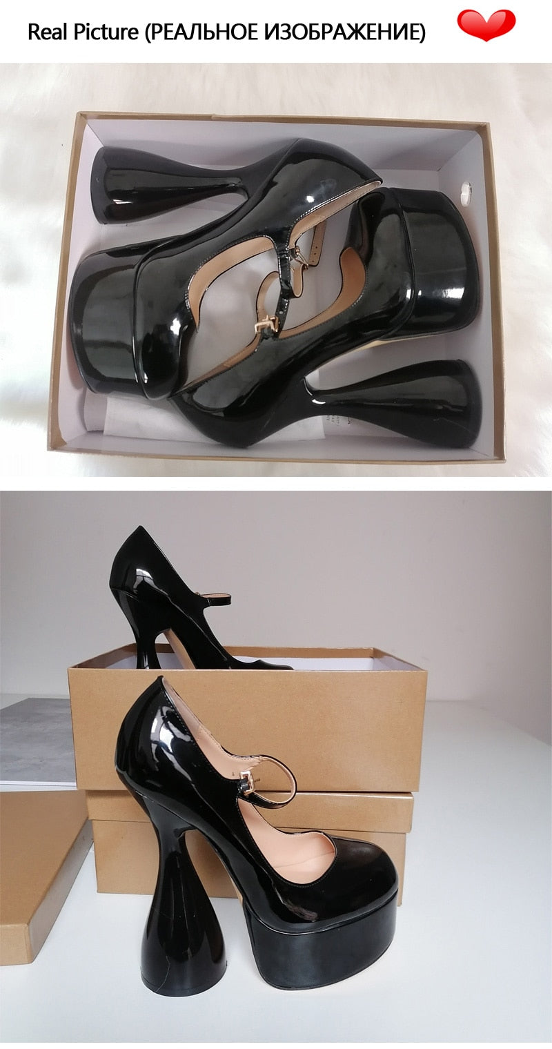 Patent Leather Women Pumps