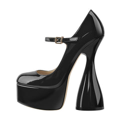 Patent Leather Women Pumps