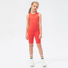 Sleeveless Activewear Sets for Girls