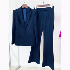 Bell-bottomed Pants Two Piece Set