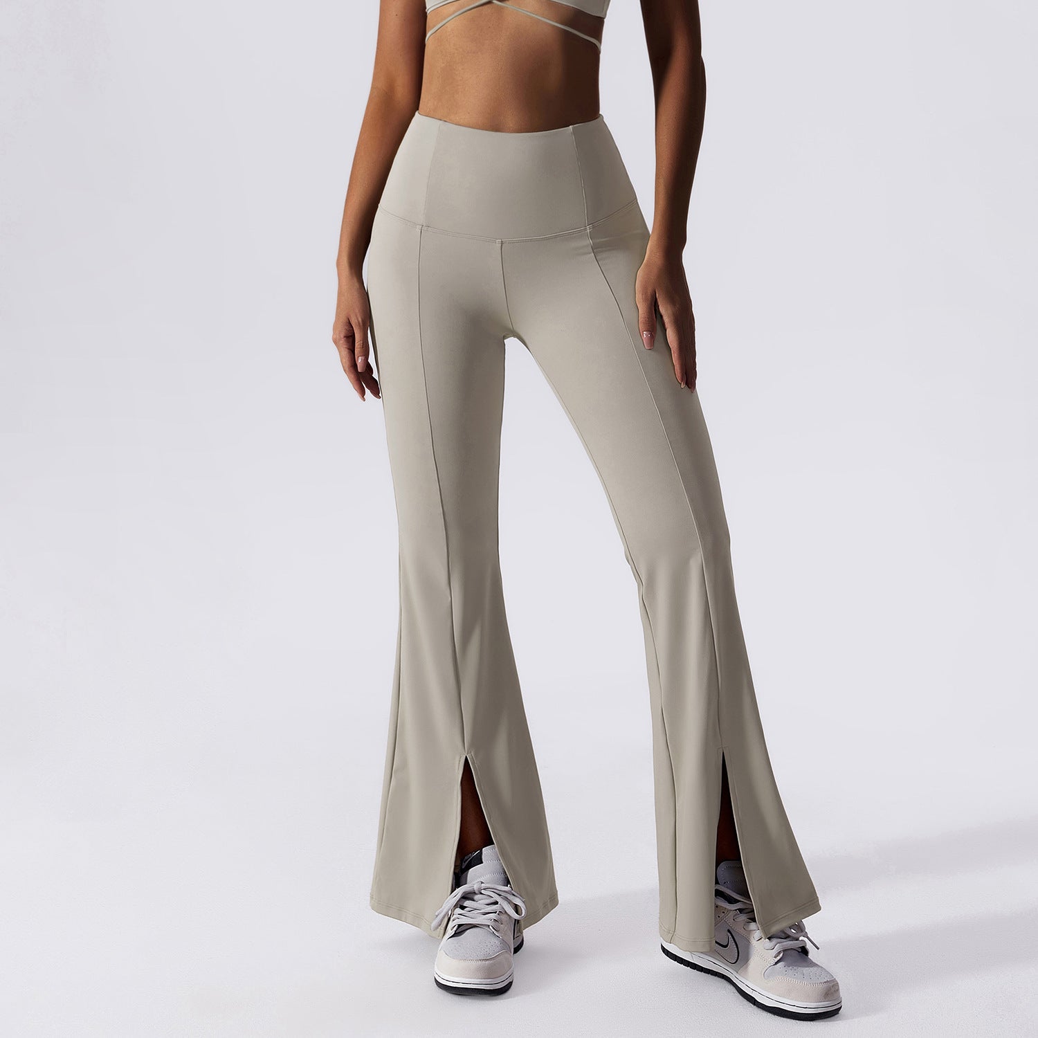 Sleek Flare Leggings Activewear Set