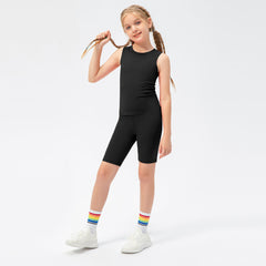 Sleeveless Activewear Sets for Girls