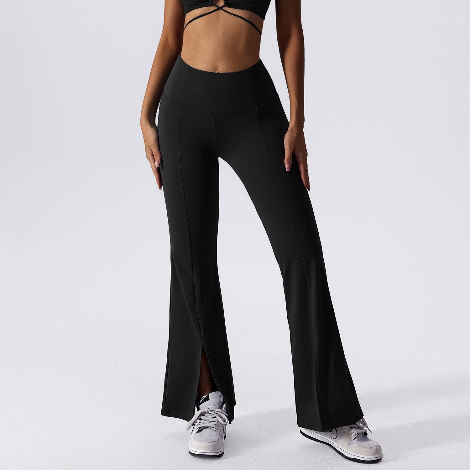 Sleek Flare Leggings Activewear Set