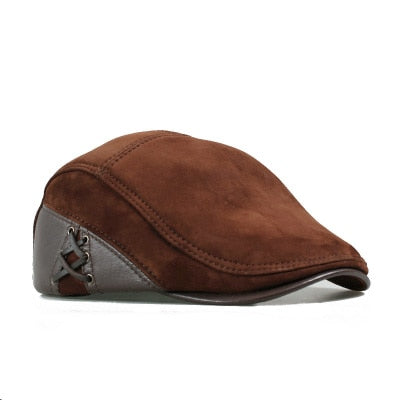 Genuine Leather Berets Man