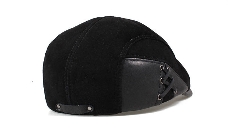 Genuine Leather Berets Man