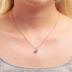 Moissanite Pendant Necklace