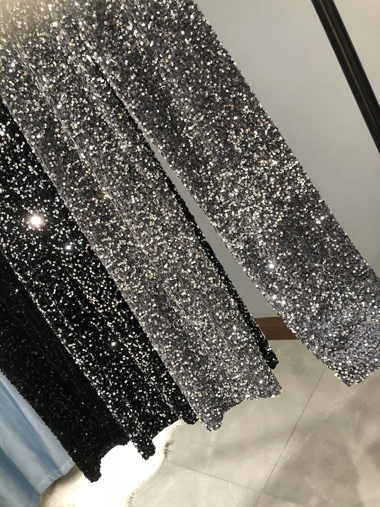 Sequin Pants Korean Style