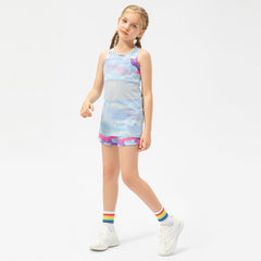 Activewear Shorts Set for Girls