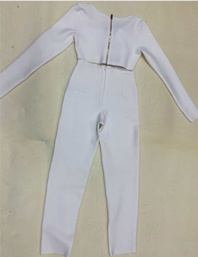 Celebrity Bandage Pants Suit