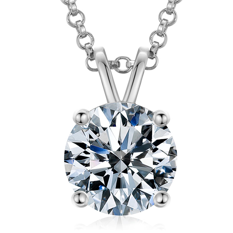 Moissanite Pendant Necklace